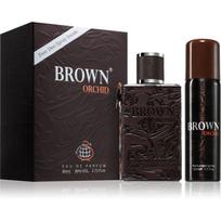 Fragrance World Brown Orchid dovanų rinkinys vyrams 1 vnt.
