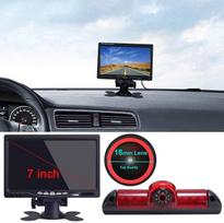 "Dynavsal Super HD" atbulinės eigos kameros rinkinys: 7 colių TFT LCD spalvotas ekranas + 170° itin plataus kampo stabdžių šviesos atbulinės eigos kamera, skirta "Fiat Ducato X250" / "Peugeot Boxter" / "Citroen Jumper" / "Transporter" furgonams