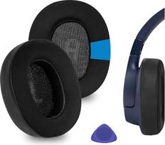 "Geekria Sport Cooling Gel" pakaitinės ausų pagalvėlės, suderinamos su "JBL Tune 700BT/ 750BTNC/ 710BT/ 720BT/ 760NC/770NC" belaidžių ausinių remonto dalimis (juodos spalvos)
