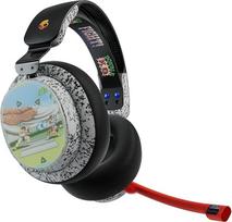 "Skullcandy PLYR" belaidės daugiaplatformės "Xbox", "PlayStation" ir asmeniniam kompiuteriui skirtos "Xbox", "PlayStation" ir "PC" žaidimų ausinės, patobulintas garso suvokimas, 24 valandų baterijos veikimo laikas, "AI Micro" - "Street Fighter Edition