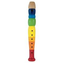 GOKI Vaiko fleita Vaivorykštė - L20cm - Medis