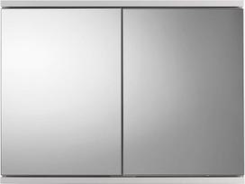 "Croydex Simplicity" savaime surenkama 2 durų veidrodinė spintelė (FSC MDF), balta