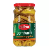 Lombardijos paprikos marinuotos švelnios SPILVA, 300 g