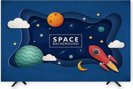 19-100 Zoll Tv-staubschutz Für Den Innenbereich, Tv-Set-Abdeckung, Monitor-Bildschirm, Staubdichter Schutz, Universelle Abdeckung, dekoravimas Wohnzimmer Und Schla (dydis: 85IN (W190xH110CM), spalva: a)
