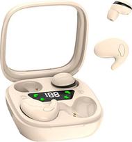 2 poros mini ausinių miegui "Bluetooth" belaidės mažos nematomos belaidės miego ausinės mažoms ausims Miego ausinės Šoninės miegamojo belaidės ausinės Ausų kištukai į ausį