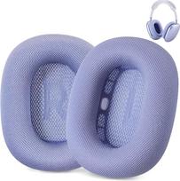 Ersatz-Ohrpolster für Airpods Max, kompatibel mit Apple AirPods Max Kopfhörern. Mit Silikon gefüttertes Netzgewebe, hochdichter Schaumstoff, starker Magnet (AHG-AIRPODS-MAX-V2-PURPLE-EP)