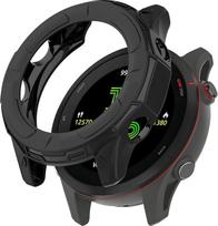 LOKEKE suderinamas su "Garmin Forerunner 955" dėklu, TPU apsauginis dėklas, skirtas "Garmin Forerunner 955", TPU, juodas