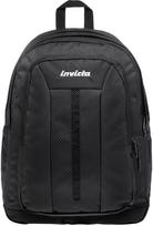 Kuprinė INVICTA LINEA LED, JET BLACK, RPET, su LED juosta, 43 cm