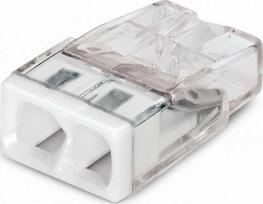 Wago Quick-connect montavimo spaustukas 2x0,5-2,5mm2 Wago permatomas lizdinė plokštelė 40vnt (2273-202 0996-0040) 2273-202/995-040