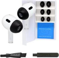 "Comply" 3 poros "Phantom Black" putų ausų kištukų "Apple AirPods Pro Gen 1 ir 2" (riboto leidimo 3.0 įpėdinis) - "Phantom Black" - Pagaminta JAV