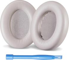 AHG QuietComfort Ultra Ausų pagalvėlės Pakaitinės pagalvėlės, suderinamos su "Bose Quietcomfort Ultra" (QC Ultra) triukšmą slopinančiomis ausinėmis (smiltainis) Aukštos kokybės PU oda | Puikus komfortas / ilgaamžiškumas