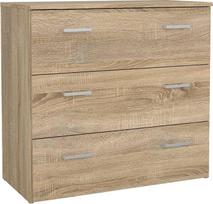 Duero komoda su 3 stalčiais Ąžuolo struktūra 74,1 x 35,95 x 69,9 cm