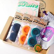 YAXI Ohrpolster für Koss PortaPro, 3 Paar + Tasche (Schwarz + Orange + Grün) + Tasche