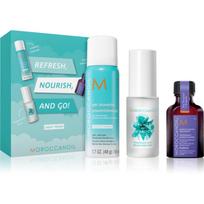 Moroccanoil Refresh, Nourish, and Go! (Light Tones) rinkinys šviesiems plaukams moterims