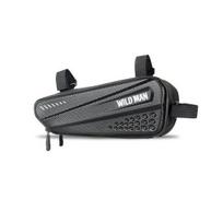 WILDMAN traveling bag under the bike frame with zipper 1.5L E4 black