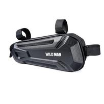 WILDMAN traveling bag under the bike frame with zipper 1.8L XT9 black