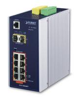 Planet IP30 L2+ SNMP Manageable 8-Port Gigabit POE(Af) Switch