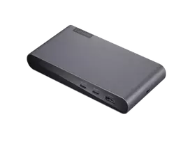 Lenovo 40B30090EU kompiuterių dokas / jungčių replikatorius 2 x USB 3.2 Gen 2 (3.1 Gen 2) Type-C Pilka