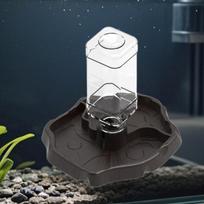 Automatinis drėkintuvas ir vandens dubenėlis naminiams ropliams Dark Coffee