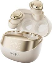 "biaze" ausinės į ausis, pasyvi triukšmo izoliacija, miego ausinės šoniniam miegui, minkštos ir patogios miego ausinės, "Bluetooth 5.4", 30 val. veikimo trukmė, maži ausų kištukai šoniniam miegui (D79-Beige)