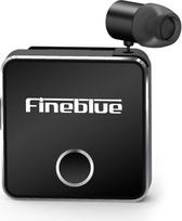 Docooler Fineblue F1 BT 5.0 ausinės, prisegamas belaidis ausinių kabelis, ištraukiamos ausinės su muzikos ausinėmis, vibracijos signalas, laisvų rankų funkcija su mikrofonu ir daugiataškiu prijungimu