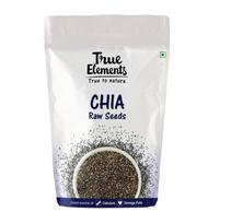 Neapdorotos Chia sėklos (250 g), Neapdorotos Chia sėklos, tikri elementai