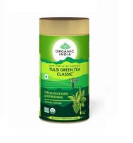 Žalioji arbata su Tulsi (100 g), „Tulsi Green Tea Classic“, ekologiška Indija