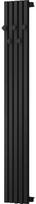 Mexen Flux dekoratyvinis vonios radiatorius, 1500 x 240 mm, 450 W, juodas