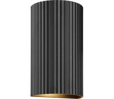 Brilliant - Sieninis šviestuvas UNDULA 2xGU10/10W/230V juoda
