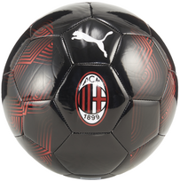 Puma Futbolo Kamuolys Acm Ftblcore Ball Black Red 084155 02