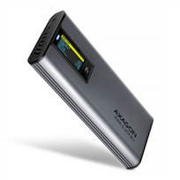 HDD dėklas AXAGON External USB-C 10Gbps metal box with info display for M.2 NVMe and SATA SSD  EEM2