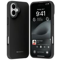 Mercury Pure Magsafe Silicone case for iPhone 16 Plus black