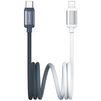 USAMS Bicolor Series SJ757 PD 30W USB-C/Lightning 1.2m black and white