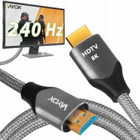 HDMI 8K kabelis 2 m VA0329-2 Vayox