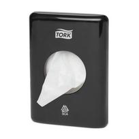 Higieninių paketų maišelių dozatorius TORK B5, 100 x 36 x 140 mm (566008), juodos spalvos