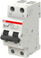 1P+N 10A 30mA K Residual Current Circuit Breaker with Overcurrent Protection (RCBO) DS201 K10 A30 2CSR255180R1107 | 8012542587712