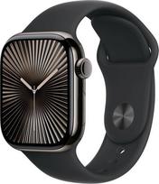 Apple Watch 10 GPS + Cellular 46mm Slate Titanium S/M Black (MWYD3QF/A) | MWYD3QF/A | 0195949564123