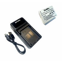 Canon akumuliatorius NB-10L 1300 mAh + greitasis LED pakrovėjas