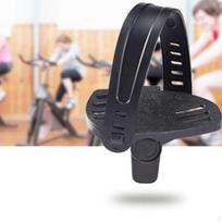 2 vnt. treniruoklio dviračio pedalai su reguliuojamu dirželiu, profesionalūs, neslystantys, lengvai montuojami, fitnesui