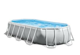 Baseinas INTEX Prism Frame Oval Pool Set 5.03 x 2.74  x 1.22m