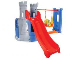 Pilsan vaikiškos sūpynės ir čiuožykla "Castle"
