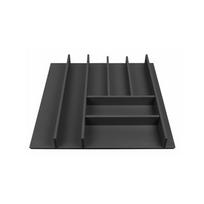 Stalo įrankių padėklas juodos spalvos 48 x 47 cm Wood Line – Elletipi
