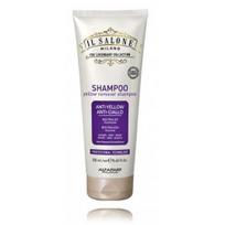 Alfaparf Milano IL Salone Yellow Remover Shampoo geltonus tonus neutralizuojantis šampūnas šviesiems / pilkiems / žiliems plaukams - 250 ml.