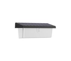 Prezent 65282 - LED sieninis šviestuvas su jutikliu, įkraunamas saulės energija ALEA LED/8W/3,7V IP65