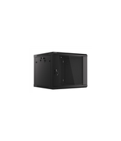 Lanberg | Rack cabinet 19" wall-mount 9U/600x600 (flat pack) V2 | WF01-6609-10B | Black