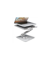 AXAGON Desk Mount | STND-LR stand with 360° rotation for laptops and tablets | Adjustable Height, Angle | 10-17.3 " | Aluminum
