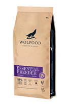 WOLFOOD Essential veisėjams – mažai grūdų turintis pašaras, 20 kg
