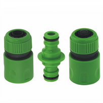 Jungčių komplektas HERVIN GARDEN, 2x1/2" jungtys, 1/2" dvišakė jungtis, 3 vnt., MY-472A