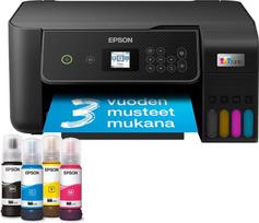 EPSON EcoTank ET-2871 A4 multifunction printer, black (C11CJ66418)