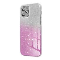Telefono dėklas Shining Case Iphone 16 Pro Max Sidabrinis/rožinis